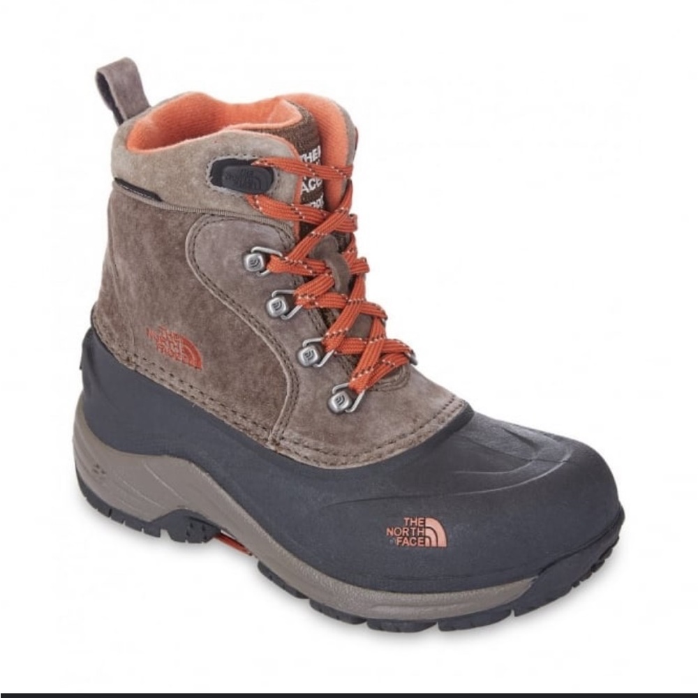 THE NORTH FACE Boys Chilkat Lace Boot Mud Pack Brown